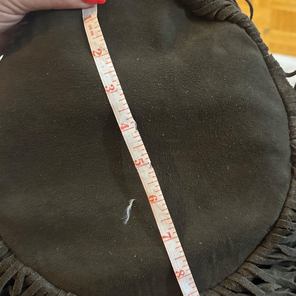 early 2010 suede brownish green metal details + accepting offers - Picture 7 of 7